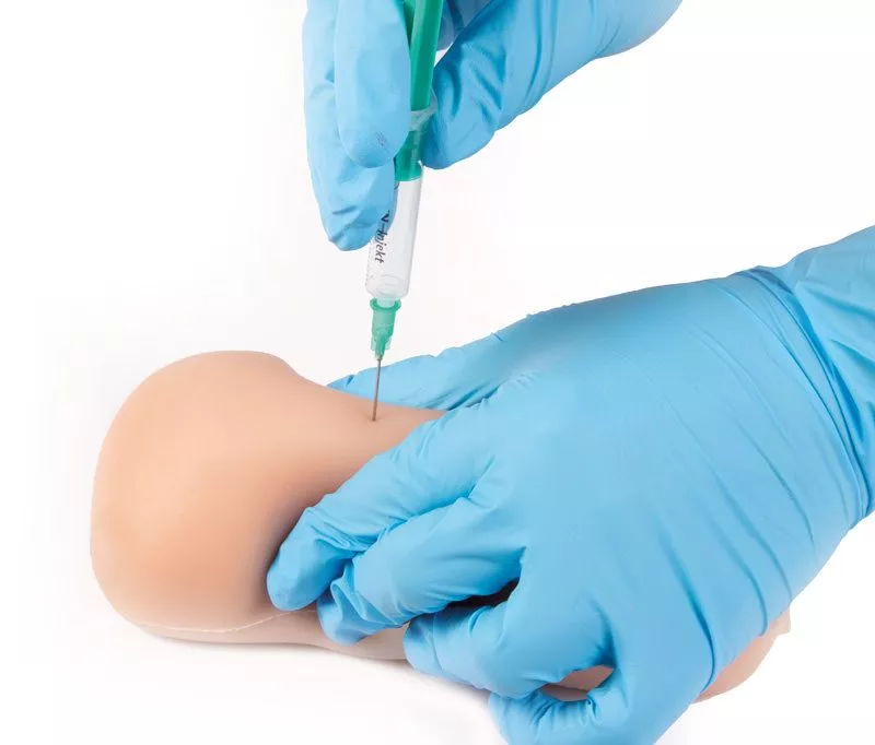 Mô hình thực tập tiêm bắp và tiêm dưới da (đeo trên người )
