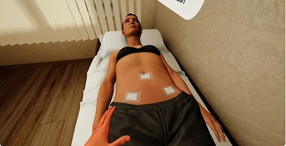 Mô hình thăm khám sờ nắn vùng bụng