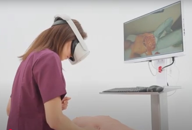 Mô hình thăm khám sờ nắn vùng bụng